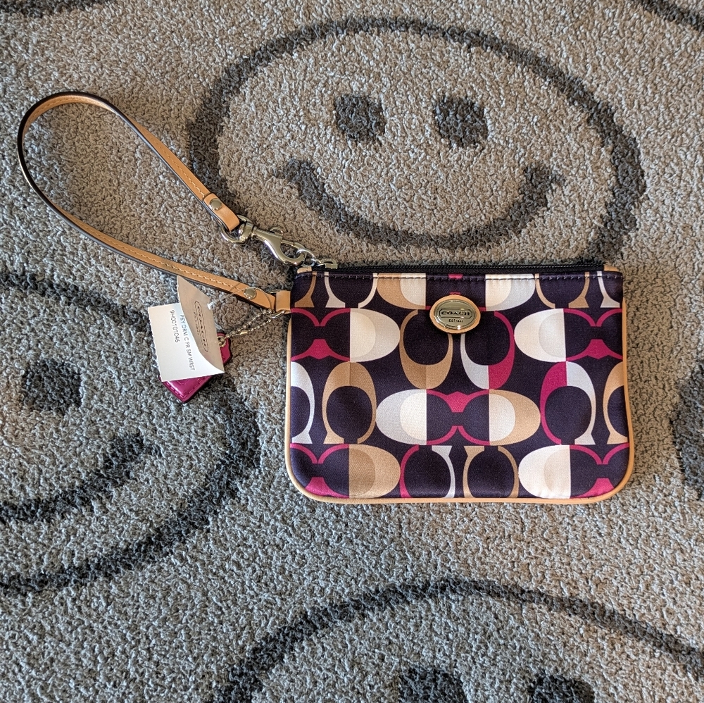 Authentic Coach Peyton Dream C Wristlet